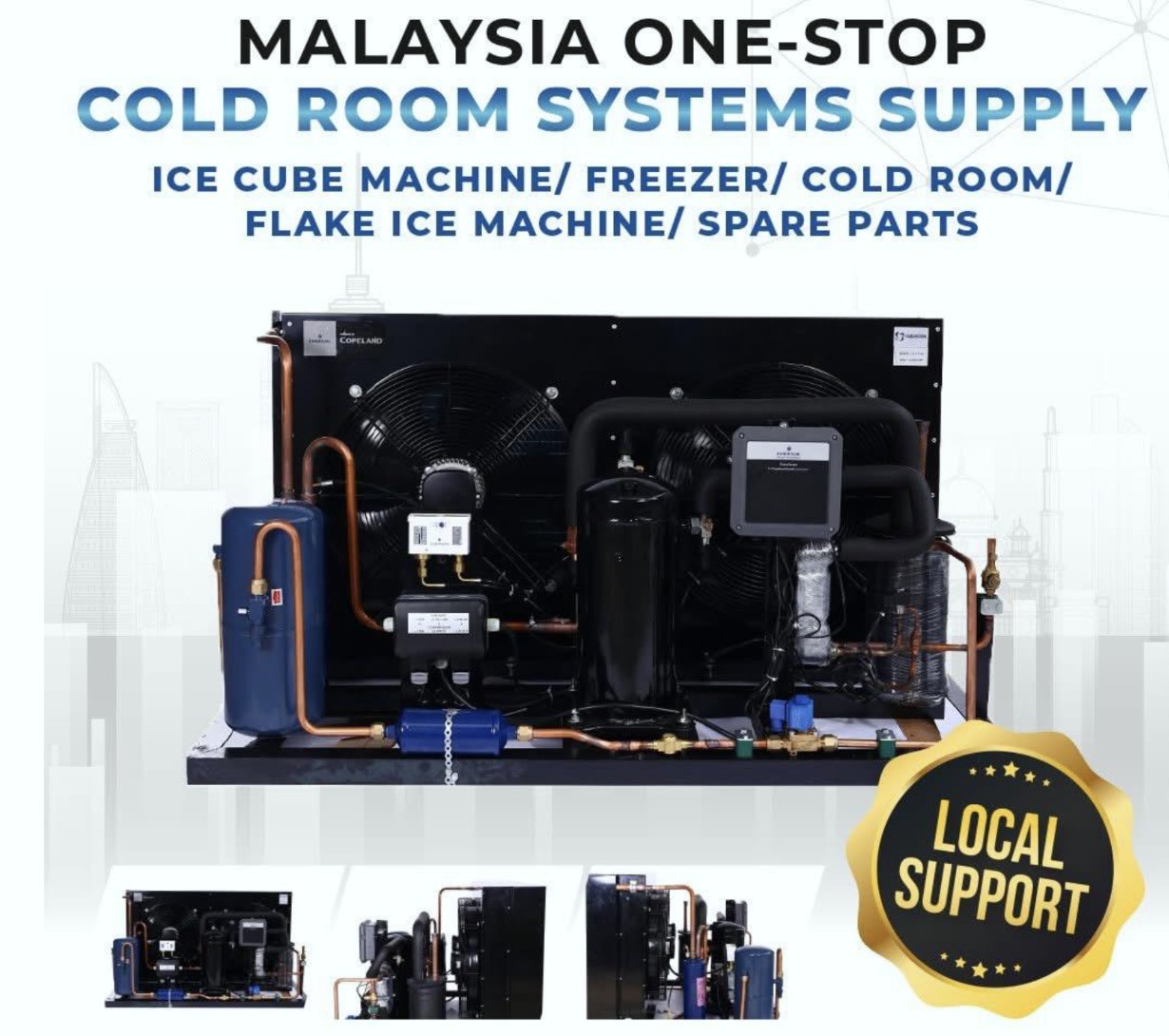 OH COOLING 马来西亚一站式冷库系统供应 / Malaysia one-stop cold room systems supply