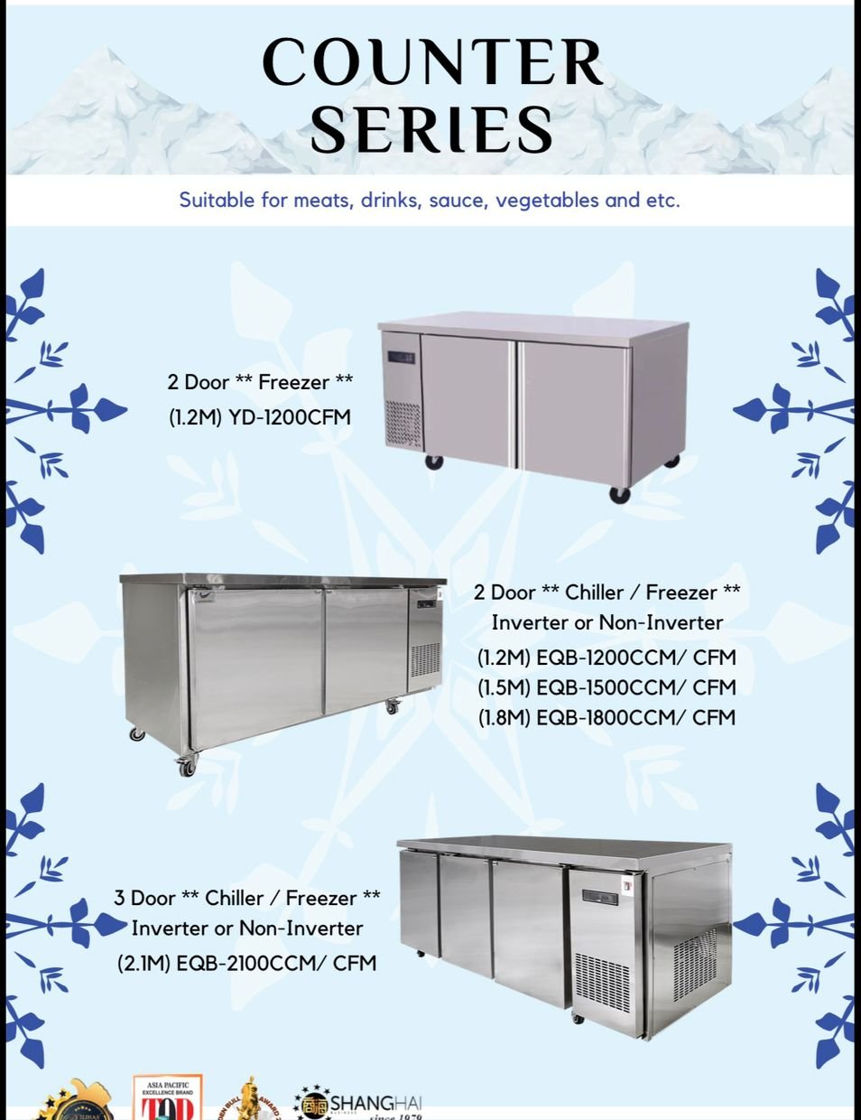 i-max 工作台系列总览 / Counter Series overview